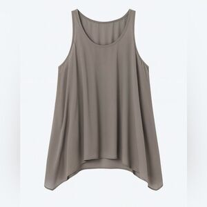 Silk Racer Back Shark Bite Tank